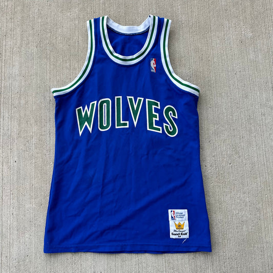 Minnesota Timberwolves Sand Knit Jersey M