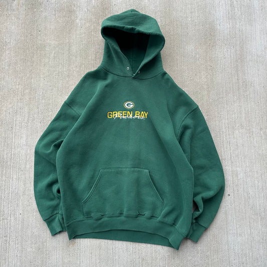 Green Bay Packers Hoodie Made in USA L