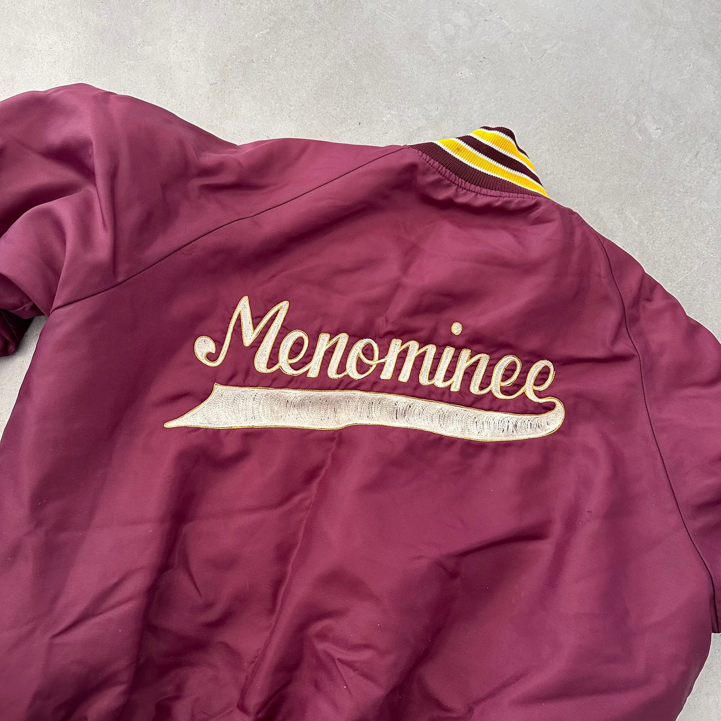 Menominee Bomber Jacket Made in USA XL