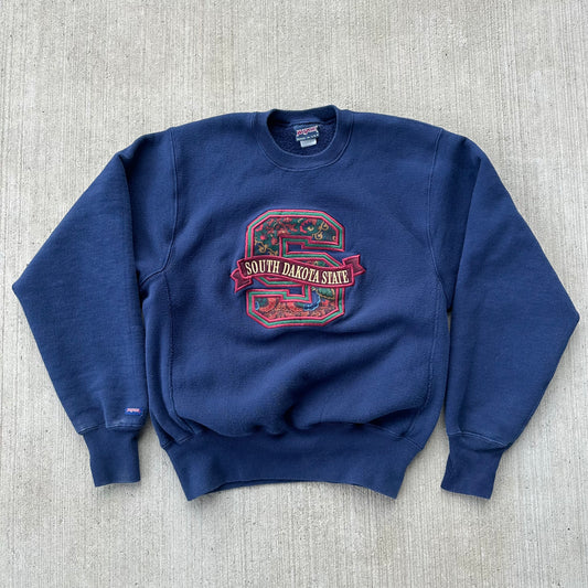 South Dakota State Crewneck Made in USA (see measurements)