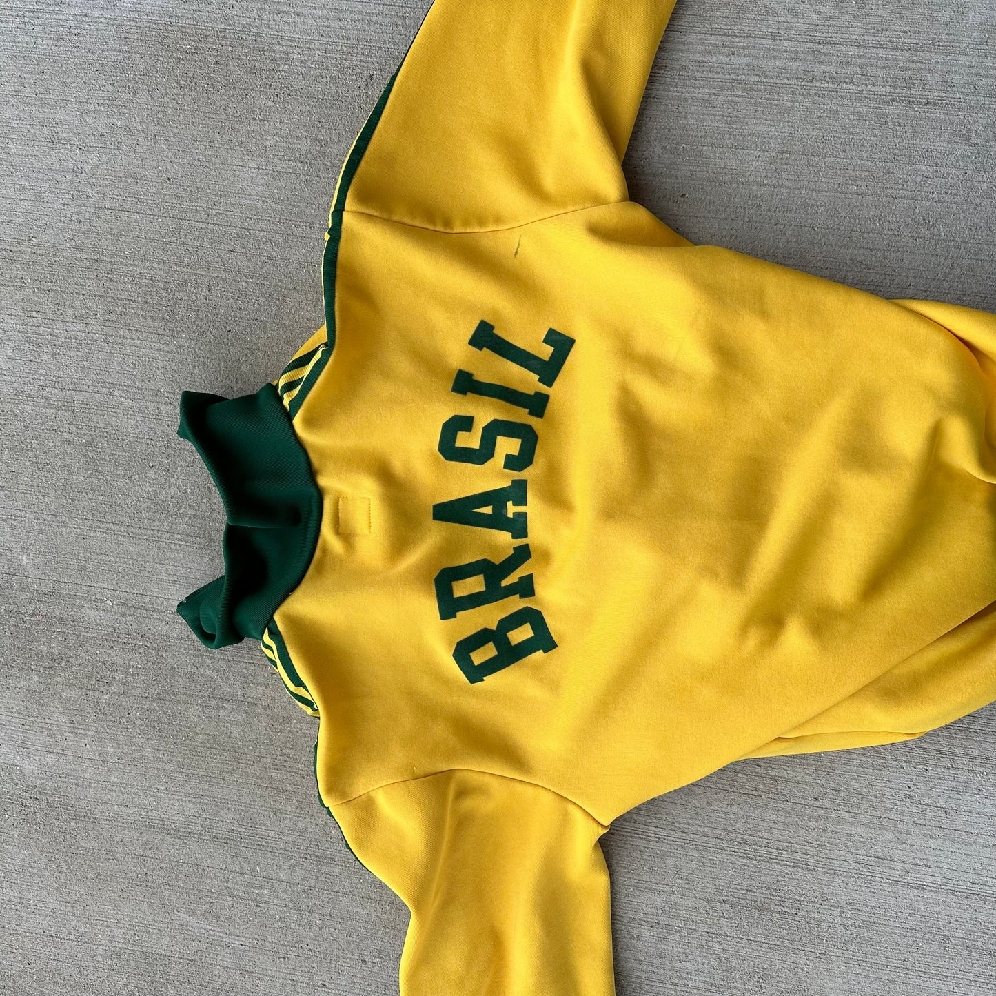 Y2K Adidas Brazil Track Jacket S