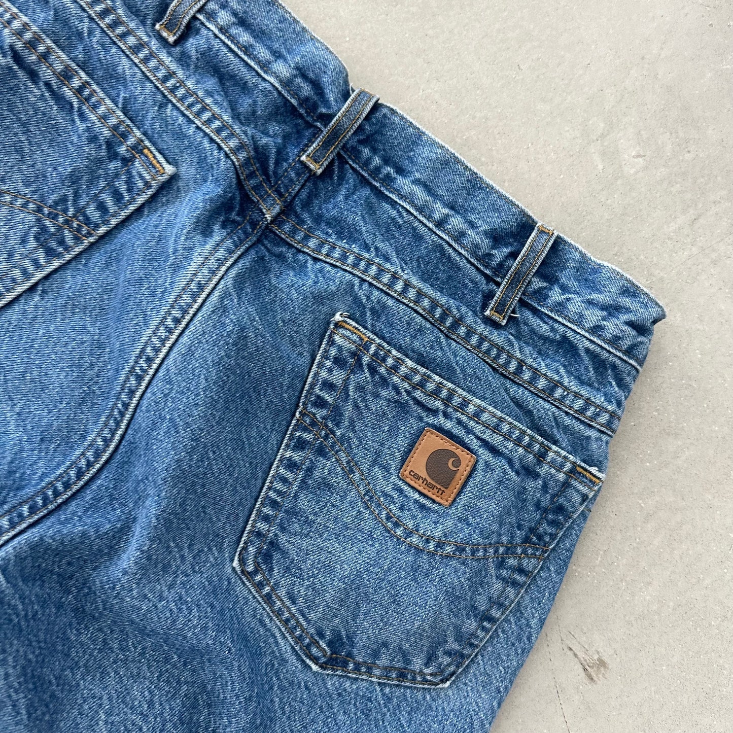 Carhartt Flannel Line Jeans 34x32 (see measurements)