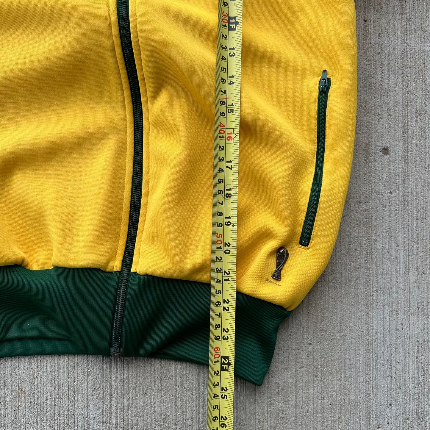 Y2K Adidas Brazil Track Jacket S