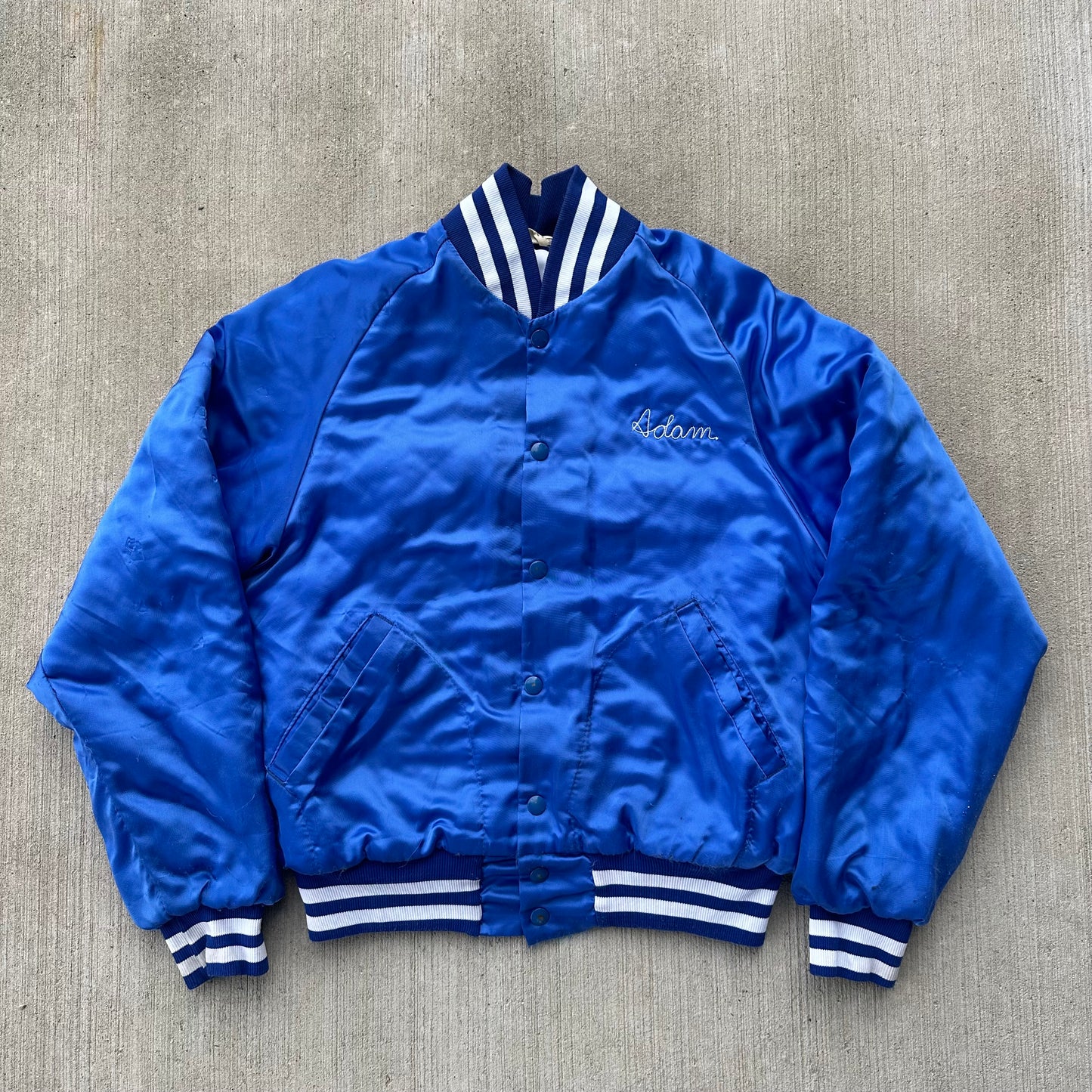 Chain Stitch Random Lake Wrestling Jacket S